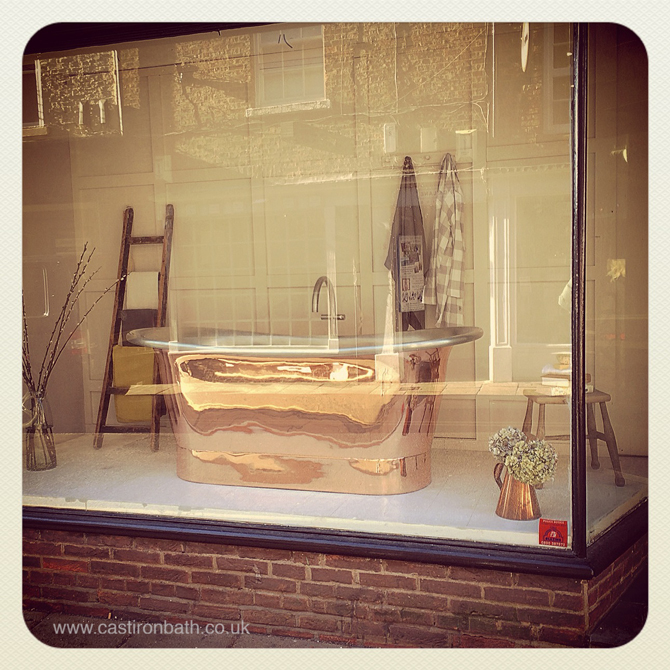 Sneak Peek the new Cast Iron Bath Company showroom in York Centre