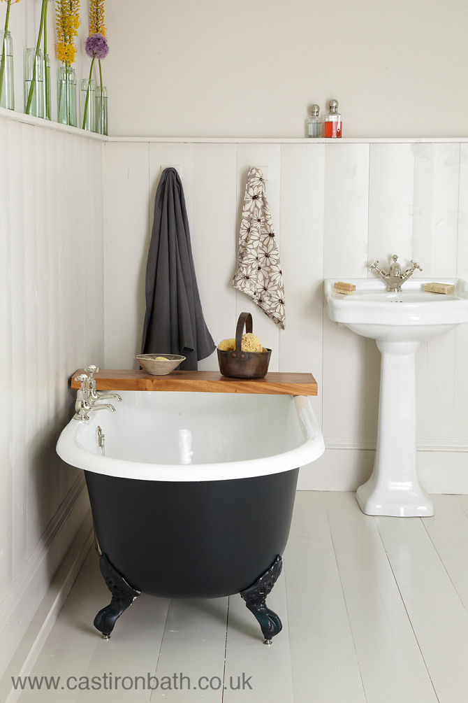 The Cast Iron Bath Company: Pattern in the Bathroom