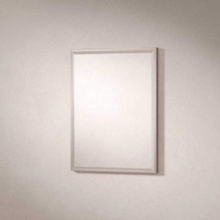 Traditional Fixed 18" x 24" Rectangular Mirror - Polished Nickel