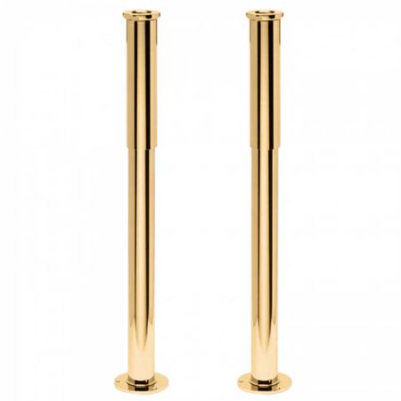 Living Brass Finish Shrouds (for baths with tap holes)