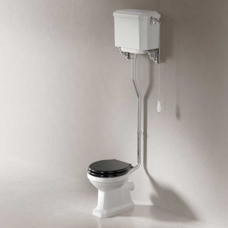 Ashbee and Stone Tamar High Level Toilet - Angled