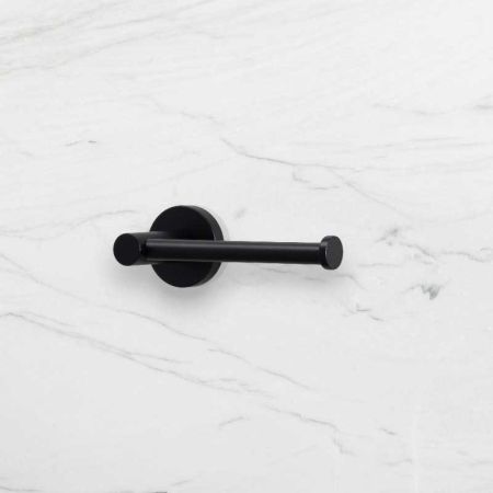 Contemporary Collection Toilet Paper Holder - Matt Black