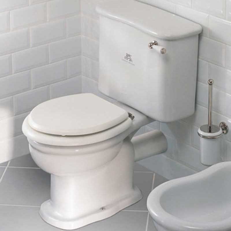 Lefroy Brooks La Chapelle Close Coupled Toilet With Ceramic Lever