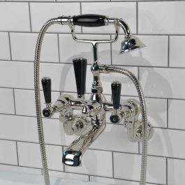 Black Bath Tap With Hand Shower Mixer Tap Bath Tap Honduras