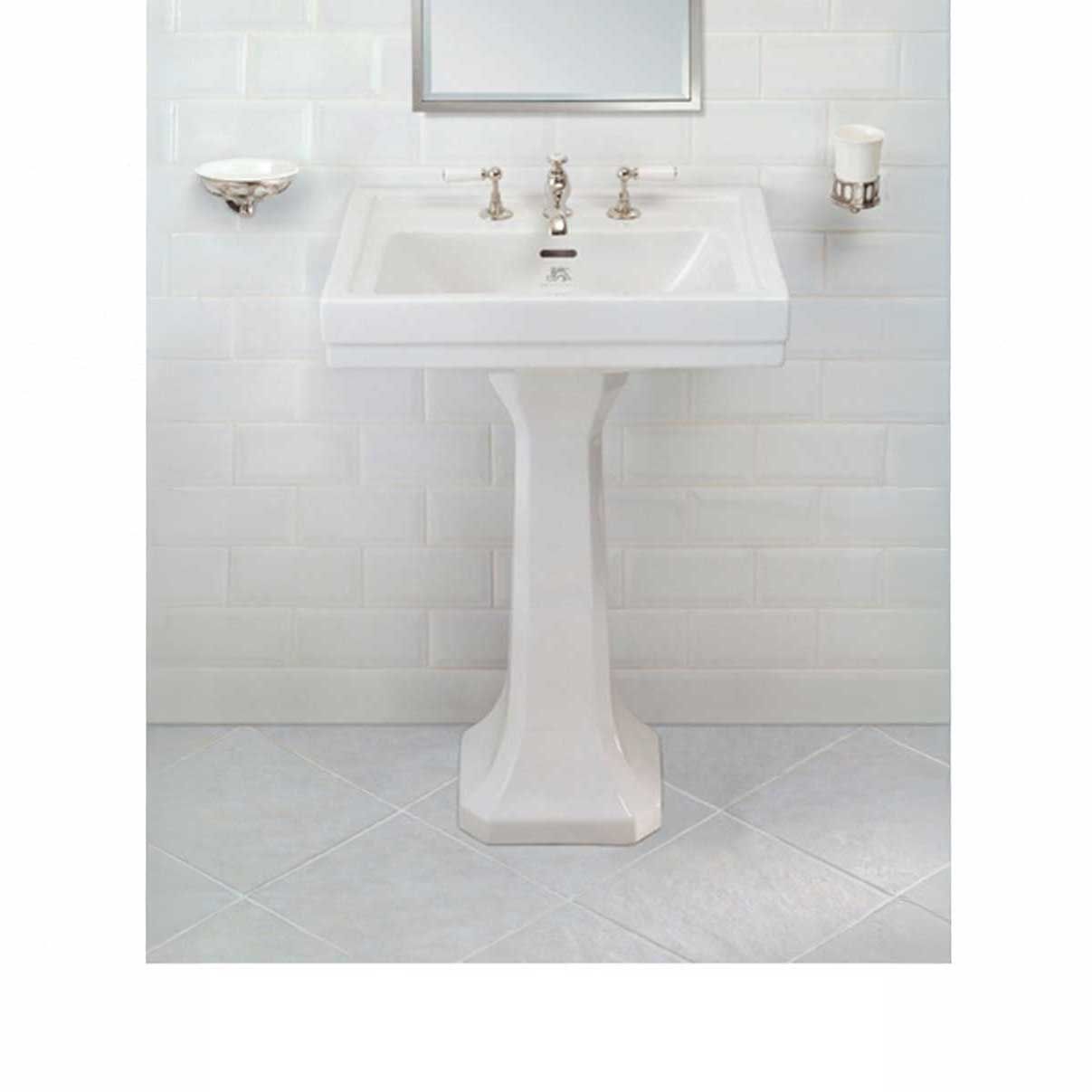 Lefroy Brooks Metropole Basin & Pedestal 62cm LB7301, LB7304