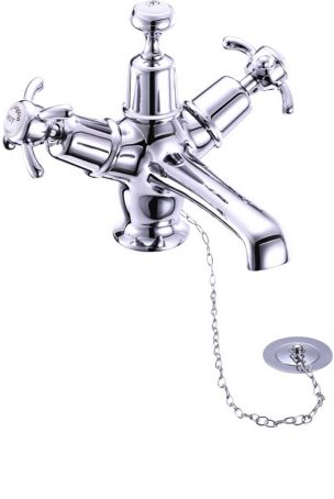 Burlington Anglesey Basin Mixer with Plug and Chain