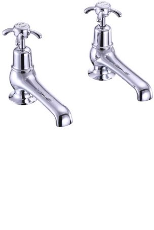 Burlington Anglesey Bath Pillar Taps