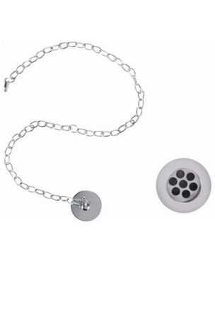 Burlington Basin Plug & Chain (slotted)