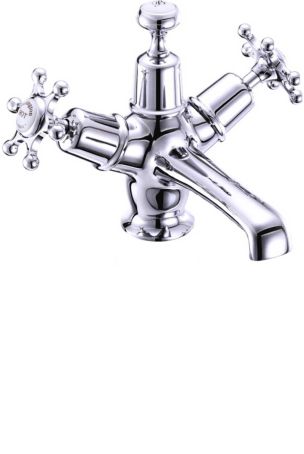 Burlington Birkenhead Basin Mixer with Click-Clack Plug