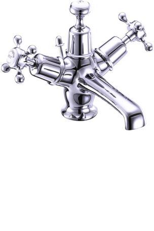 Burlington Claremont Basin Mixer with Pop-Up Plug