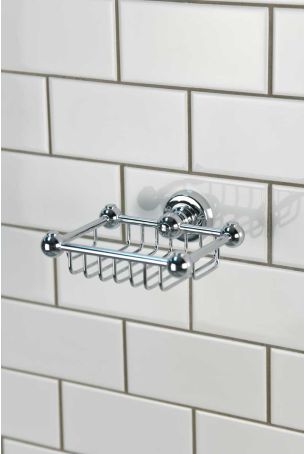 Traditional Wall Mounted Soap Dish - Chrome