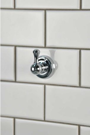 Traditional Single Robe Hook - Chrome