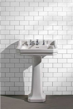Ashbee and Stone Tamar Large Basin and Pedestal