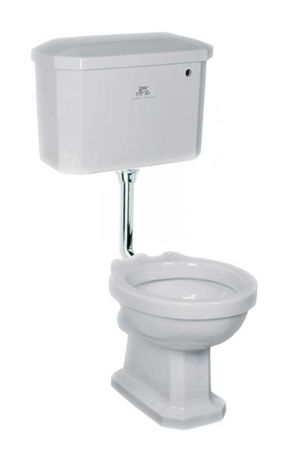 Lefroy Brooks Classic Low Level Toilet With Ceramic Lever Handle LB7212