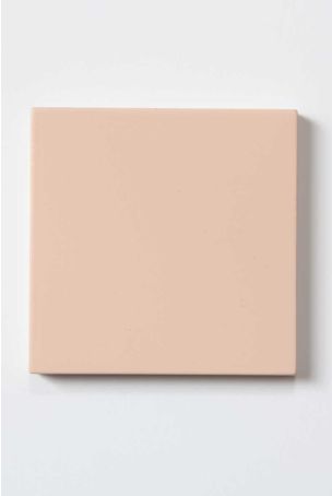 Concrete Basin Colour Sample Tile - Blush Pink