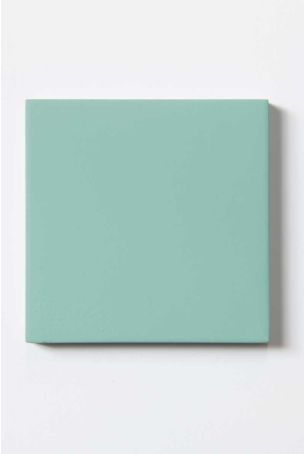 Concrete Basin Colour Sample Tile - Seafoam Green