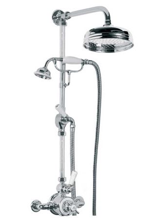 Lefroy Brooks Godolphin Exposed Thermostatic Valve With Riser