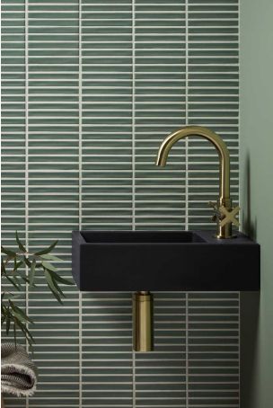 Marcel Rectangular Concrete Basin 1TH - Freestanding - Charcoal Grey