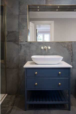 Verona 700mm 2 Drawer Single Vanity Unit