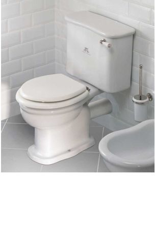 Lefroy Brooks La Chapelle Close Coupled Toilet With Ceramic Lever Handle LB7708