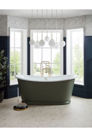 La Rochelle Cast Iron Bateau Bath