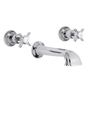 Lefroy Brooks Classic Concealed Wall Bath Filler  LB1152