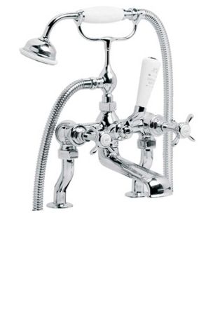 Lefroy Brooks Classic Deck Mounted Bath Shower Mixer (3/4") LB1100