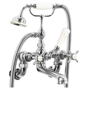 Lefroy Brooks Classic Wall Mounted Bath Shower Mixer (3/4") LB1166