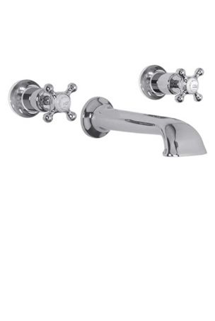 Lefroy Brooks Connaught Concealed Wall Bath Filler CH1152