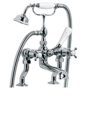 Lefroy Brooks Connaught Deck Mounted Bath Shower Mixer (3/4") CH1100