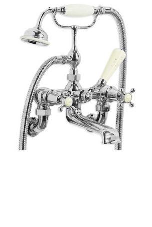 Lefroy Brooks Connaught Wall Mounted Bath Shower Mixer (3/4") CH1166