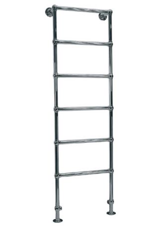 Lefroy Brooks Edwardian Ball Jointed Ladder Towel Warmer (1830x590mm) LB3206