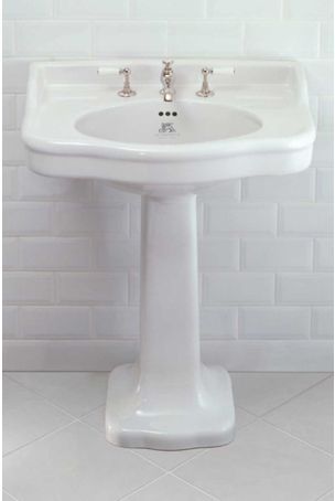 Lefroy Brooks La Chapelle Basin & Pedestal 72cm LB7701, LB7724