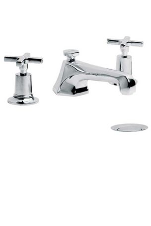 Lefroy Brooks Mackintosh Three Hole Basin Mixer With Pop-Up Waste MH1228