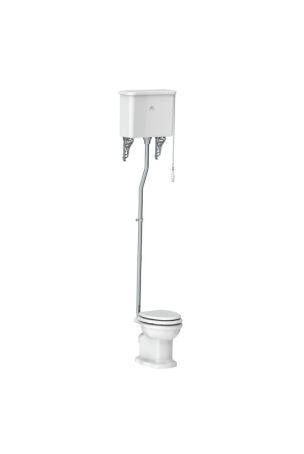 Lefroy Brooks La Chapelle High Level Toilet With Solid Cistern Brackets, Flush Pipe, Pull and Chain LB7711, LB7709 ,LB7797, LB1310, LB7787,LB1305