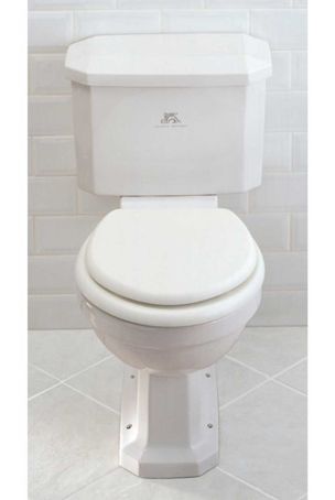 Lefroy Brooks Classic Close Coupled Toilet With Ceramic Lever Handle LB7207