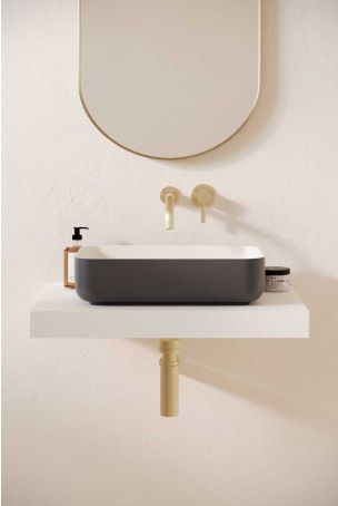 Sigmar Stone Countertop Basin - Slate Grey