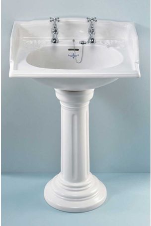 Silverdale Victorian Basin 635mm with Pedestal