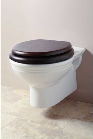 Silverdale Victorian Wall Mounted Toilet