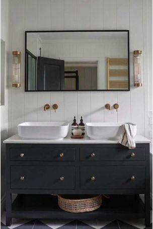 Sorrento 1500mm 4 Drawer Double Vanity Unit