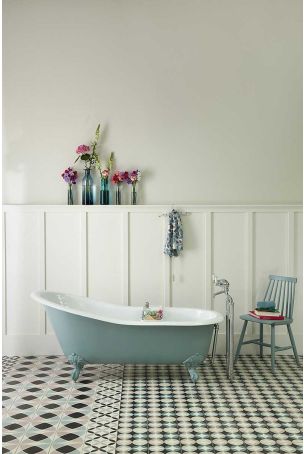 The Dawlish Victorian Slipper Cast Iron Bath