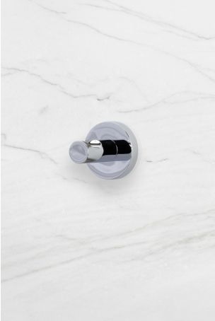 Contemporary Single Robe Hook - Chrome