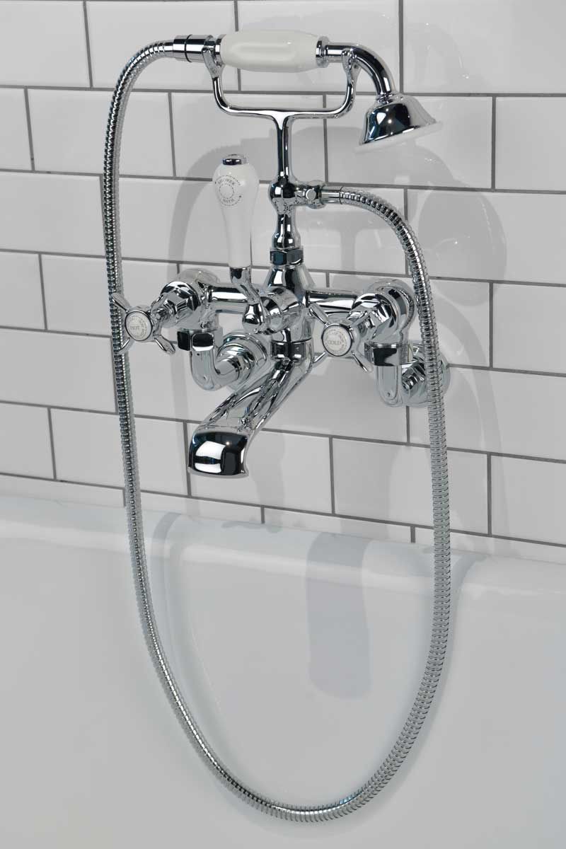 Bath Shower Mixer Tap Wall Mounted XTop 3/4BSP available in a choice