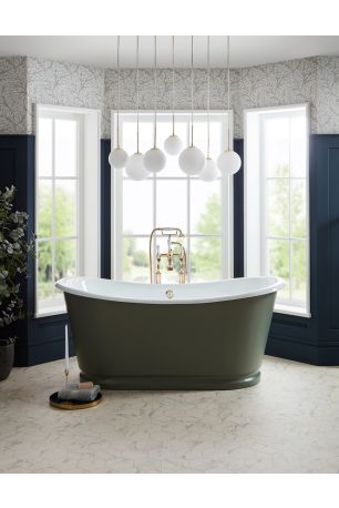 La Rochelle Cast Iron Bateau Bath