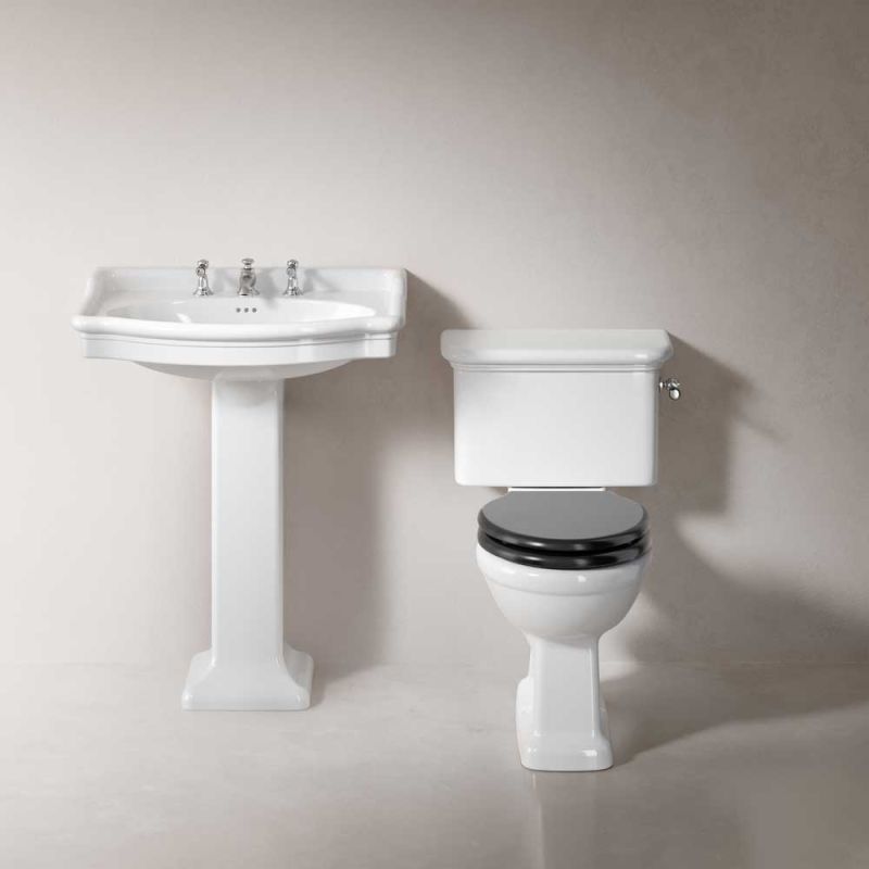 Esk Medium Basin & Pedestal