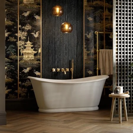 The Delaunay RossaStone® Bateau Bath