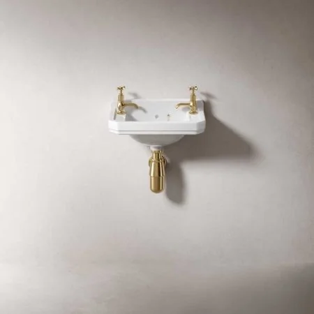Ashbee and Stone Tamar Cloakroom Basin - Brass