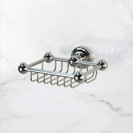Traditional Wall Mounted Soap Dish - Polished Nickel