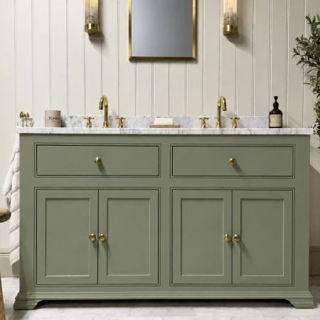 Grasmere 1500mm Traditional Door & Drawer Double Vanity Unit
