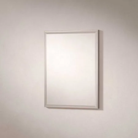 Traditional Fixed 18" x 24" Rectangular Mirror - Polished Nickel